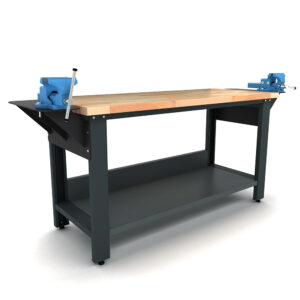 ΠΑΓΚΟΣ ΕΡΓΑΣΙΑΣ ΜΕ ΠΑΓΚΟ PVC RAL7016 1700X930X690mm
